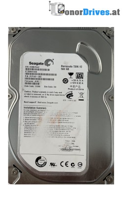 Seagate - ST2000VX000 - SATA - 2 TB - 1CU164-500 - PCB. 100717520 Rev .B