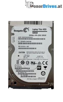 Seagate - ST500LT012 - SATA - 500 GB - 1DG142-021 - PCB. 100729420 Rev .B