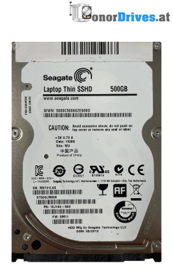 Seagate - ST500LM000 - SATA - 500 GB - 1EJ162-500 - PCB. 100705349 Rev .D