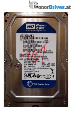 Western Digital WD5002ABYS-01B1B0 - 500 GB - PCB 2060-701537-004 Rev. A