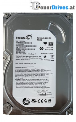 Seagate - ST3500418AS  -9SL142-302 - 500 GB - Pcb. 100532367 Rev. B