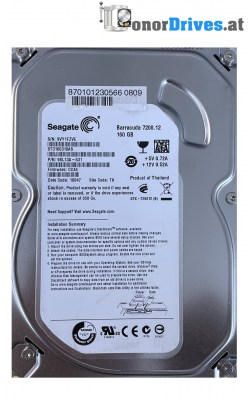 Seagate - ST3160318AS - SATA - 160 GB - 9SL13A-531 - PCB. 100535704 Rev . B