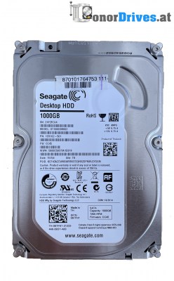 Seagate - ST1000DM003 - SATA - 1 TB - 1ER162-501 - PCB. 100724095 Rev. A