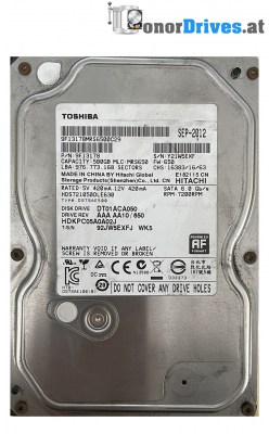 Toshiba - HDKPC09A0A01J - SATA - 2 TB - PCB. 220 0A90380 01