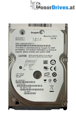 Seagate - ST9320320AS - 9EV134-566 - 320 GB - Pcb. 100513491 Rev.A