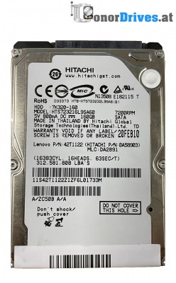 Hitachi - HTS723225A7A364 - 0A79645 - 250 GB - PCB 220 0A90269 01