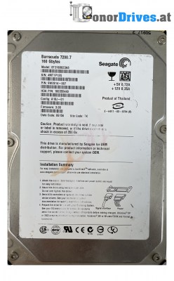 Seagate - ST3320820A - IDE- 320 GB - 9BJ03G-500 - PCB. 100414872 Rev.A
