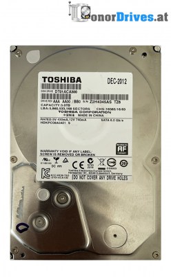 Toshiba - HDKPC08A0A01 S - DT01ACA300 - 3 TB - Pcb 220 0A90380 01