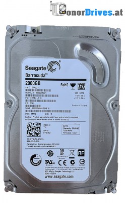 Seagate - ST2000DL003 - SATA - 2 TB - 9VT166-302 - PCB. 100617465 Rev. B