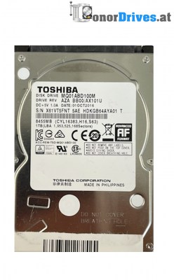 Toshiba - MQ01ABD100M - 1 TB - Pcb G003235C