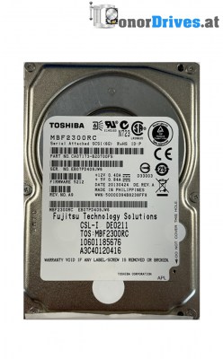 Toshiba - MBF2300RC - SAS - 300 GB - PCB. G-3083A