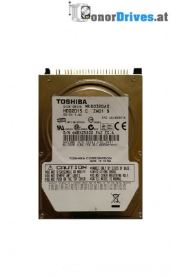 Toshiba HDD2170- IDE - 40GB - PCB G5B000043000 Rev:A
