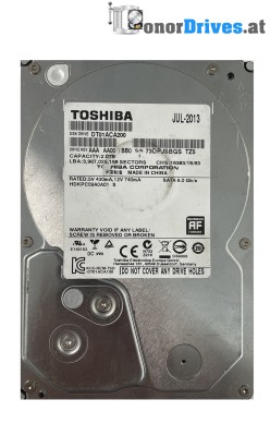 Toshiba - HDKPC09A0A01 S - SATA - 2 TB - PCB. 220 0A90380 01