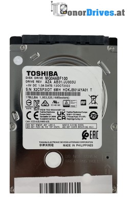 Toshiba - MQ04ABF100 - SATA - 1 TB - PCB. G0064A