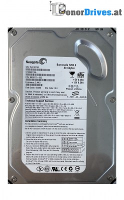 Seagate - ST3500630A - IDE - 500 GB - 9BJ046-305 - PCB. 100406538 Rev . A