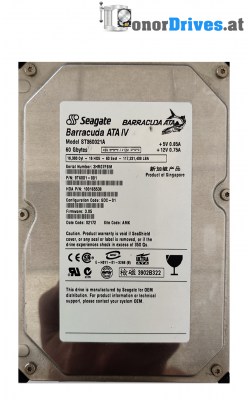 Seagate ST3160023A - 9W2084-311 - IDE - 160 GB - PCB 100277709 Rev.A