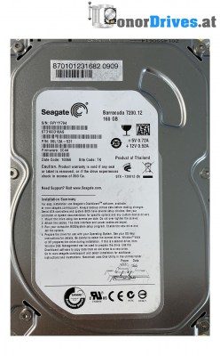 Seagate - ST3160318AS - SATA - 160 GB - 9SL13A-531 - PCB. 100535704 Rev . B