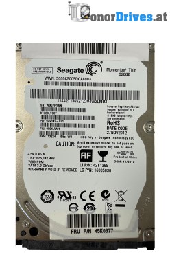 Seagate - ST320LT007 - SATA - 320 GB - 9ZV142-071 - PCB. 100654403 Rev .B