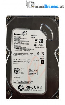 Seagate ST3500418AS - 9SL142-301 - SATA - 500 GB - PCB 100532367 Rev.A