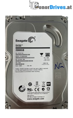 Seagate - ST2000VX000 - SATA - 2 TB - 1CU164-500 - PCB. 100717520 Rev .B