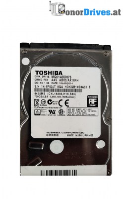 Toshiba HDD2H82 - MK5065GSX- SATA - 500 GB - PCB G002641A