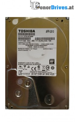 Toshiba DT01ACA300 - SATA - 3TB - PCB 220 0A90380 01