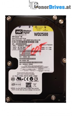 Western Digital WD2000JD-00HBC0 - 200 GB - PCB 2060-701267-001 Rev. A