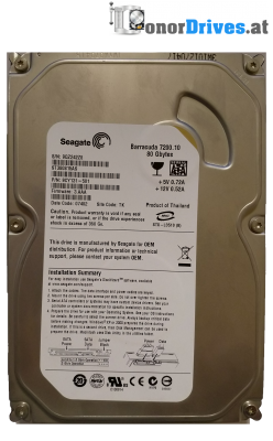 Seagate ST3320820AS-9BJ13G-621 -320 GB - PCB 100406937 Rev.B