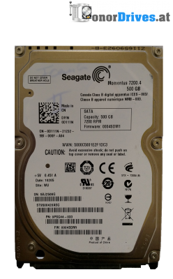 Seagate ST500DM002-1BD142-056 -500GB - PCB 100535704 Rev.C