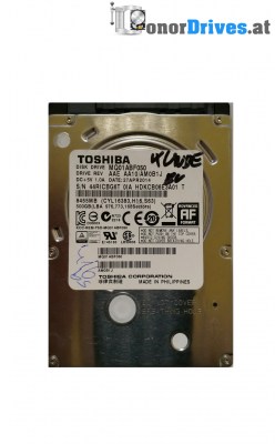 Toshiba MQ01ABF050 - SATA - 500 GB -  Pcb: G003235B Rev