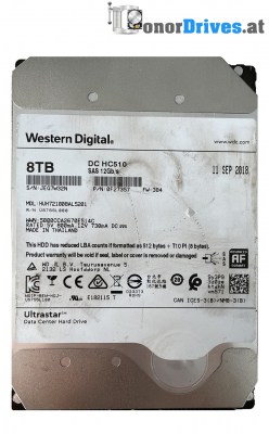 Western Digital - DC HC510 - US7SSL080 - SAS - 8 TB - PCB. 006-0A90671 Rev. 