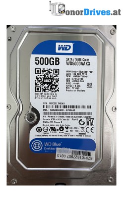 Western Digital - WD800JD-75MSA3 - SATA - 80 GB - PCB.2060-701335-007 Rev.A