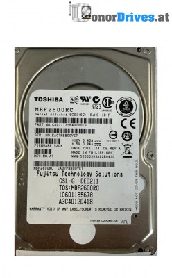 Toshiba - MBF2600RC - SAS - 600 GB - PCB. CA26359-B21206BA