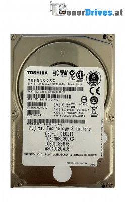 Toshiba - MBF2300RC - SAS - 300 GB - PCB. CA21359