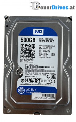 Western Digital - WD5000YS-01MPB1 - 500 GB - Pcb.2060-7013383-001 Rev. A