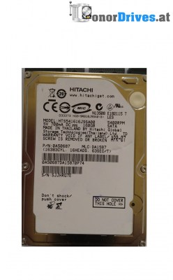 Hitachi HTS541616J9SA00 - 0A50687- SATA - 160 GB - Pcb 220 0A28613 01 Rev. 