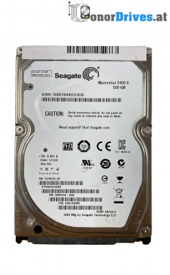 Seagate ST9500325AS - 9HH134-189 - SATA - 500 GB - PCB 100591681 Rev.A*