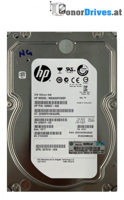 HP - ST2000NM0023 - SAS - 2 TB - PCB. 100707482 Rev. C