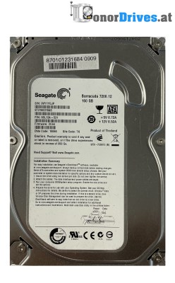 Seagate - ST3160318AS - SATA - 160 GB - 9SL13A-531 - PCB. 100535704 Rev .B