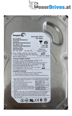 Seagate - ST3250318AS - SATA - 250 GB - 9SL131-302 - PCB. 100532367 Rev .B