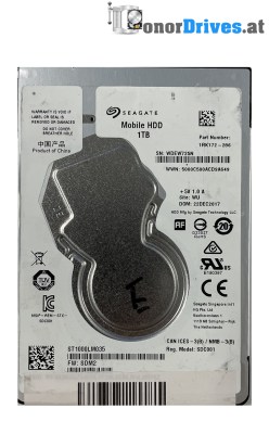 Seagate - ST500LM000 - SATA - 500 GB - 1EJ162-500 - PCB. 100705349 Rev .D