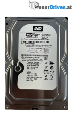 Western Digital - WD5000AVCS-632DY1 - 500 GB - PCB. 2060-771640-003 Rev. A