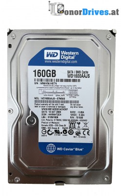 Western Digital - WD1600AAJS-07M0A0 - 160 GB - 2060-701590-001 Rev. A