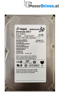 Seagate ST3120814 - 9BD03C-301  - IDE - 120 GB - PCB 100368175 Rev.A