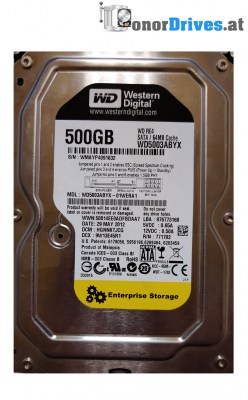 Western Digital WD5003ABYX-50WERA - 500 GB - PCB 2060-771702-001 Rev. A