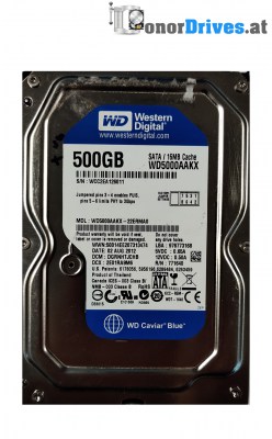 Western Digital WD2500AAJS-08L7A0 - 250 GB - PCB 2060-771590-001 Rev.A