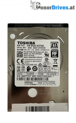 Toshiba - MK3261GSYN - SATA - 320 GB - PCB. G002872A