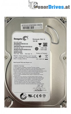 Seagate - ST3160318AS - 9SL13A-531 - 160 GB - Pcb 100535704 Rev. B