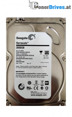 Seagate ST33000651AS - 9KC16V-300 - SATA - 3 TB - PCB 100611023 Rev.B*