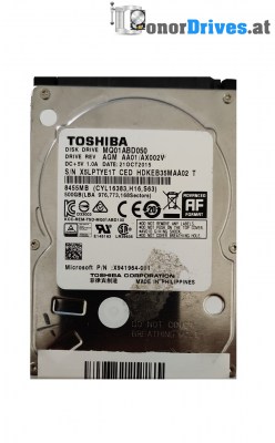 Toshiba MQ01ABD032- HDKEB04H0A01 - SATA -320 GB - PCB G003138A